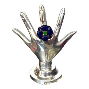 KATE SPADE New York Faceted‎ Blue PETAL Flower RING Sz 7